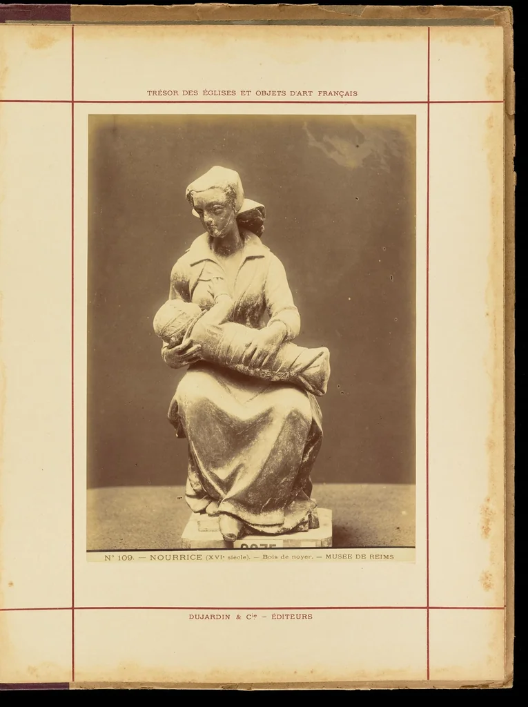 An illustration from Trésor des églises et objets d'art français appartenant aux musées exposés en 1889 au palais du Trocadéro, 1889, leaf 64