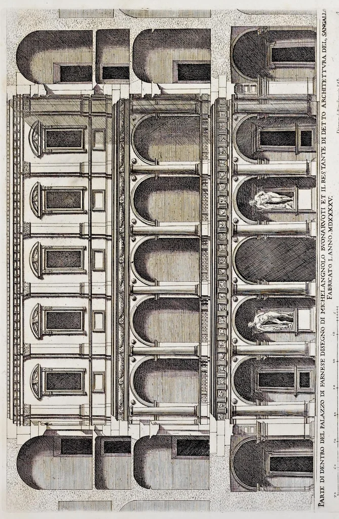 An illustration from Palazzi di Roma de piv celebri architetti, 1700, leaf 12
