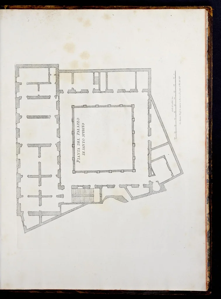 An illustration from Palazzi di Roma de piv celebri architetti, 1700, leaf 208