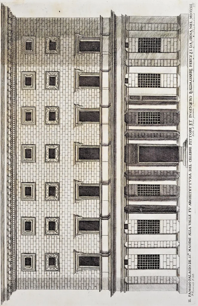 An illustration from Palazzi di Roma de piv celebri architetti, 1700, leaf 40