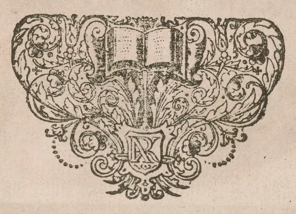 An illustration from De vera antiquorum herba Britannica : ejusdemque efficacia contra stomacaccen, seu scelotyrben, Frisiis et Batavis de scheurbuyck : dissertatio historico-medica, 1681, leaf 6