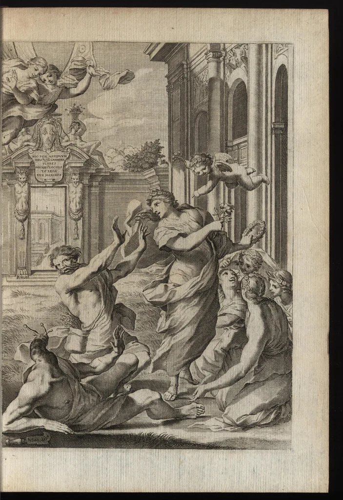 An illustration from Io. Bapt. Ferrarii Senensis e Societate Iesu De florum cultura libri IV, 1633, leaf 70