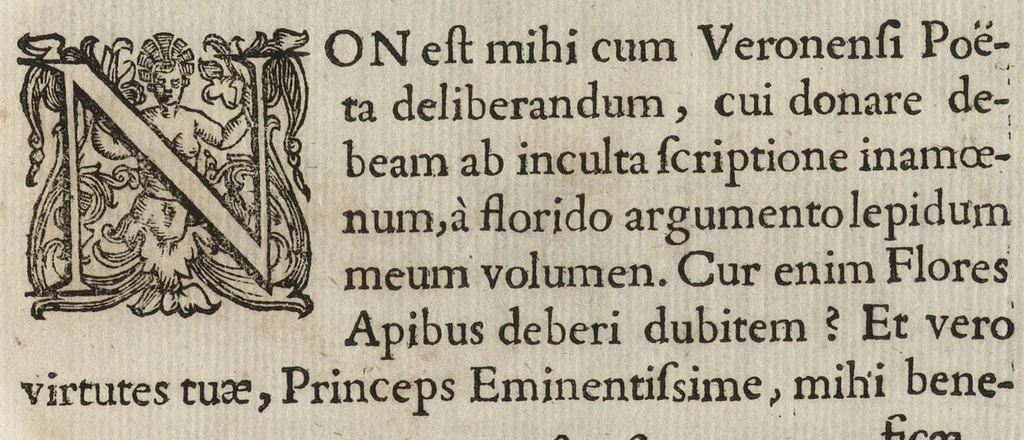 An illustration from Io. Bapt. Ferrarii Senensis e Societate Iesu De florum cultura libri IV, 1633, leaf 8