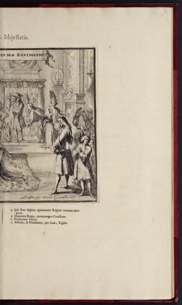 An illustration from Funeralia Mariae II. : Britanniarum D.G. reginae, Guilielmi III. augustae conjugis, 1695, leaf 68