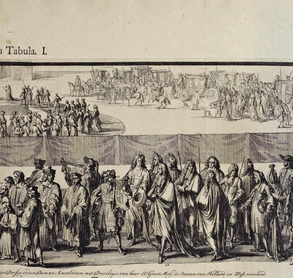 An illustration from Funeralia Mariae II. : Britanniarum D.G. reginae, Guilielmi III. augustae conjugis, 1695, leaf 84
