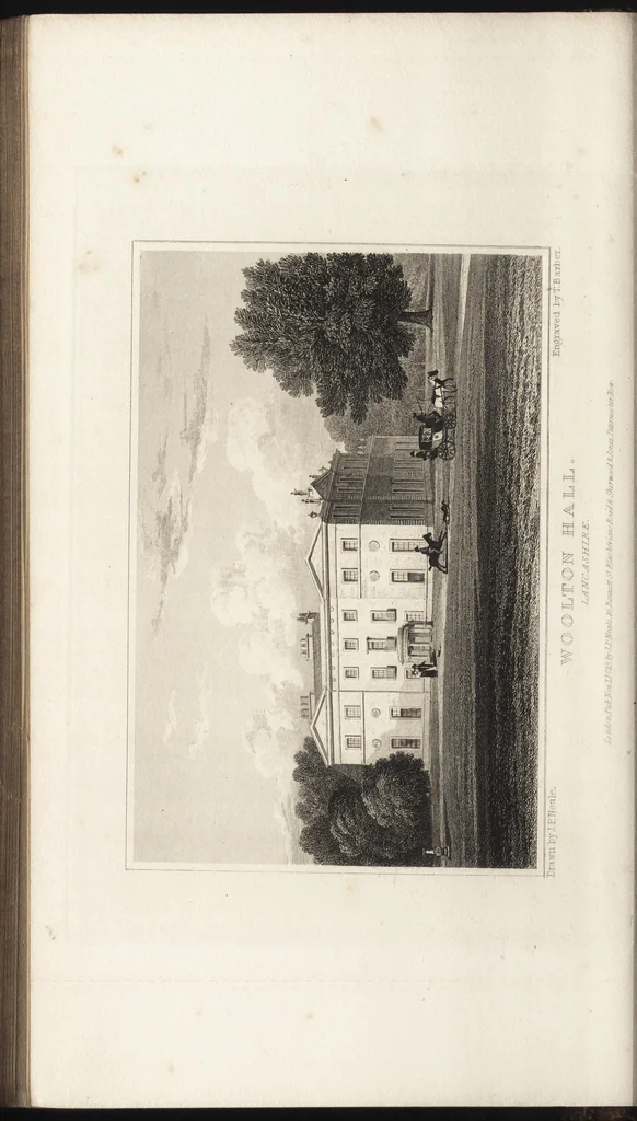 An illustration from Views of the seats of noblemen and gentlemen, in England, Wales, Scotland, and Ireland, 1820, leaf 111