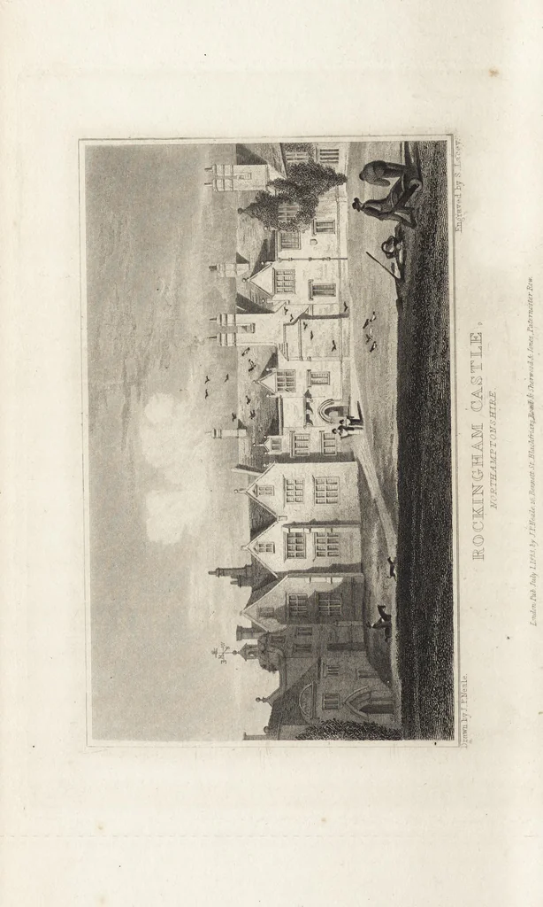 An illustration from Views of the seats of noblemen and gentlemen, in England, Wales, Scotland, and Ireland, 1820, leaf 141