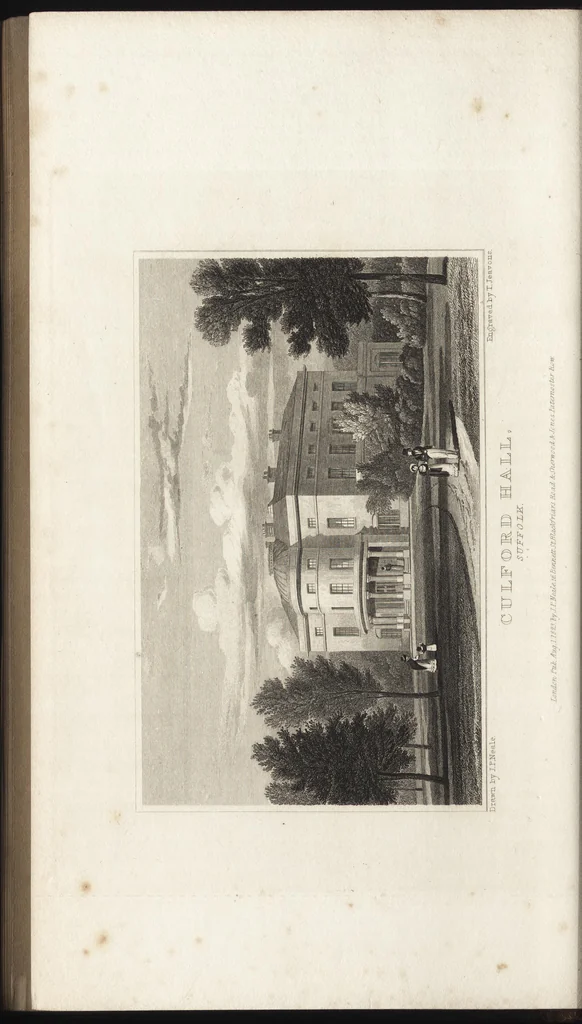 An illustration from Views of the seats of noblemen and gentlemen, in England, Wales, Scotland, and Ireland, 1820, leaf 161