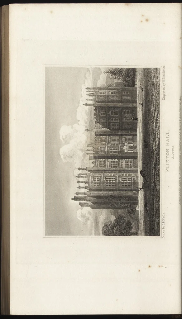 An illustration from Views of the seats of noblemen and gentlemen, in England, Wales, Scotland, and Ireland, 1820, leaf 169