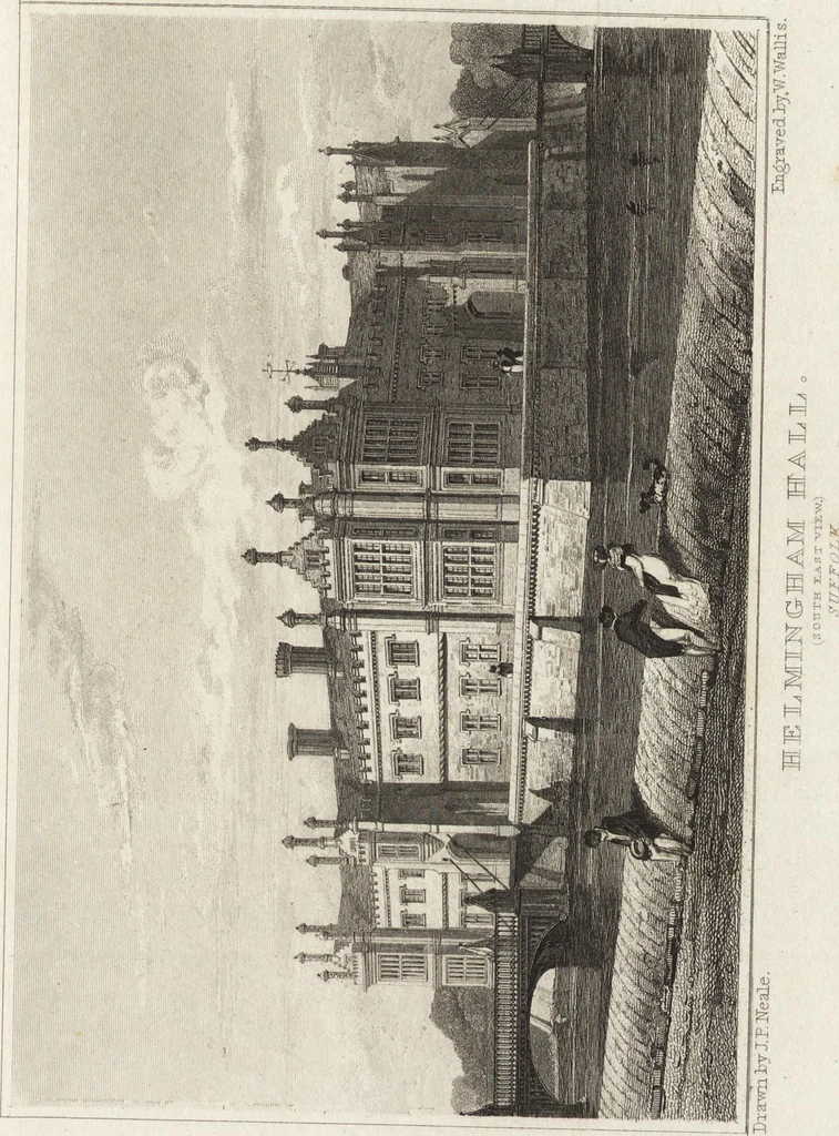 An illustration from Views of the seats of noblemen and gentlemen, in England, Wales, Scotland, and Ireland, 1820, leaf 178