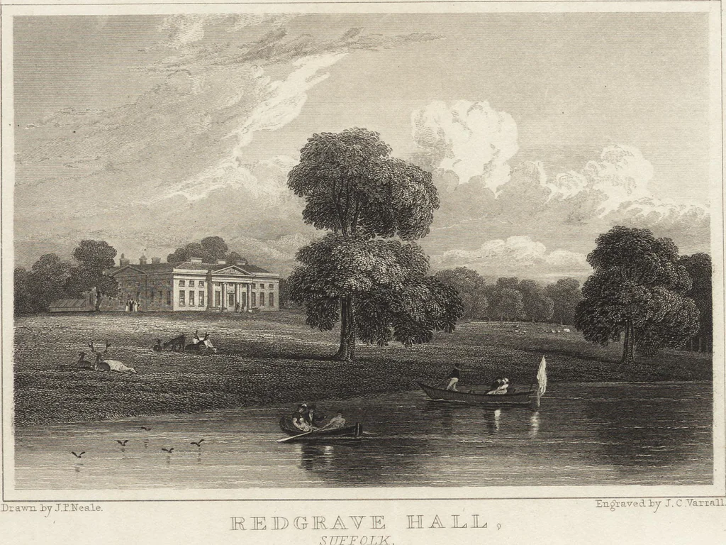 An illustration from Views of the seats of noblemen and gentlemen, in England, Wales, Scotland, and Ireland, 1820, leaf 189
