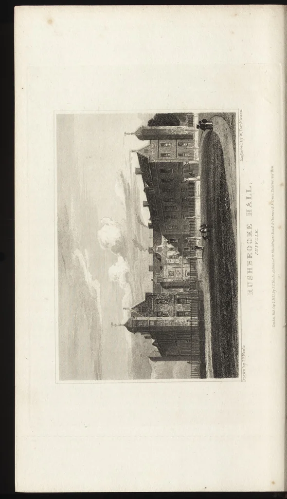 An illustration from Views of the seats of noblemen and gentlemen, in England, Wales, Scotland, and Ireland, 1820, leaf 193