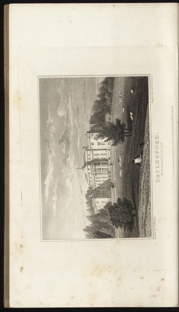 An illustration from Views of the seats of noblemen and gentlemen, in England, Wales, Scotland, and Ireland, 1820, leaf 209