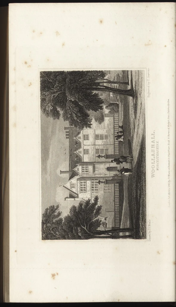An illustration from Views of the seats of noblemen and gentlemen, in England, Wales, Scotland, and Ireland, 1820, leaf 221