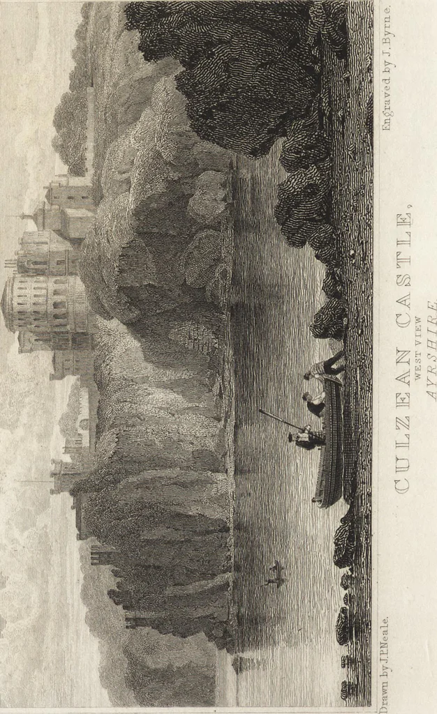An illustration from Views of the seats of noblemen and gentlemen, in England, Wales, Scotland, and Ireland, 1820, leaf 233