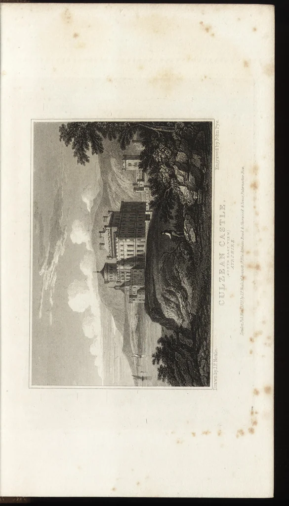 An illustration from Views of the seats of noblemen and gentlemen, in England, Wales, Scotland, and Ireland, 1820, leaf 234