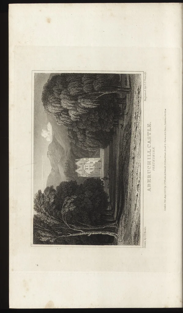An illustration from Views of the seats of noblemen and gentlemen, in England, Wales, Scotland, and Ireland, 1820, leaf 269