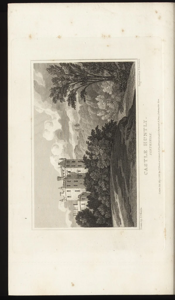 An illustration from Views of the seats of noblemen and gentlemen, in England, Wales, Scotland, and Ireland, 1820, leaf 277