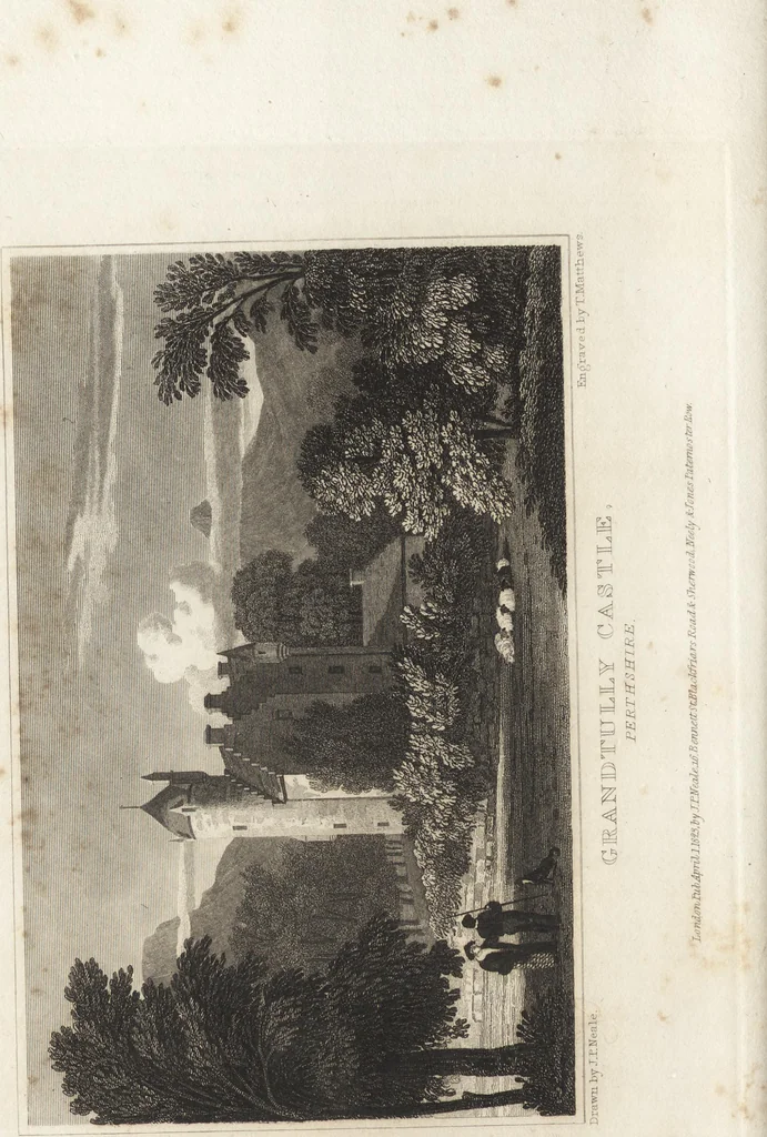 An illustration from Views of the seats of noblemen and gentlemen, in England, Wales, Scotland, and Ireland, 1820, leaf 281