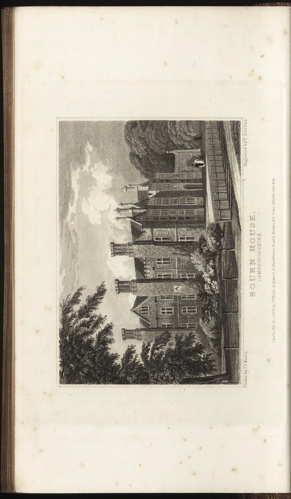 An illustration from Views of the seats of noblemen and gentlemen, in England, Wales, Scotland, and Ireland, 1820, leaf 31