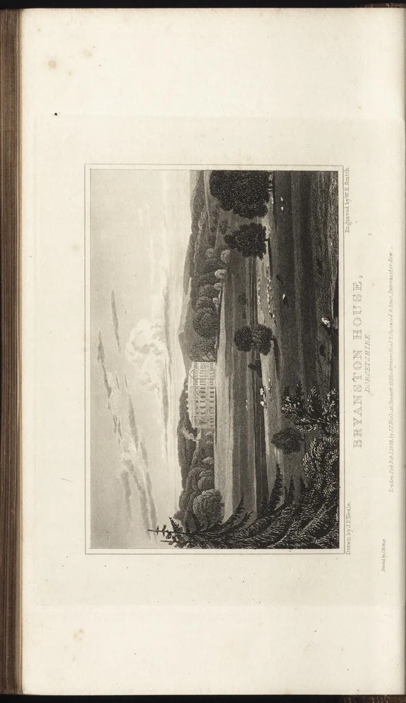 An illustration from Views of the seats of noblemen and gentlemen, in England, Wales, Scotland, and Ireland, 1820, leaf 47