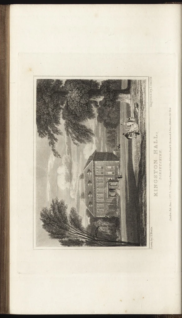 An illustration from Views of the seats of noblemen and gentlemen, in England, Wales, Scotland, and Ireland, 1820, leaf 55