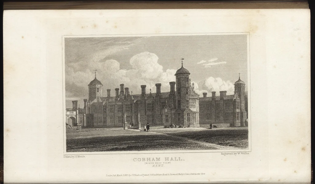 An illustration from Views of the seats of noblemen and gentlemen, in England, Wales, Scotland, and Ireland, 1820, leaf 79