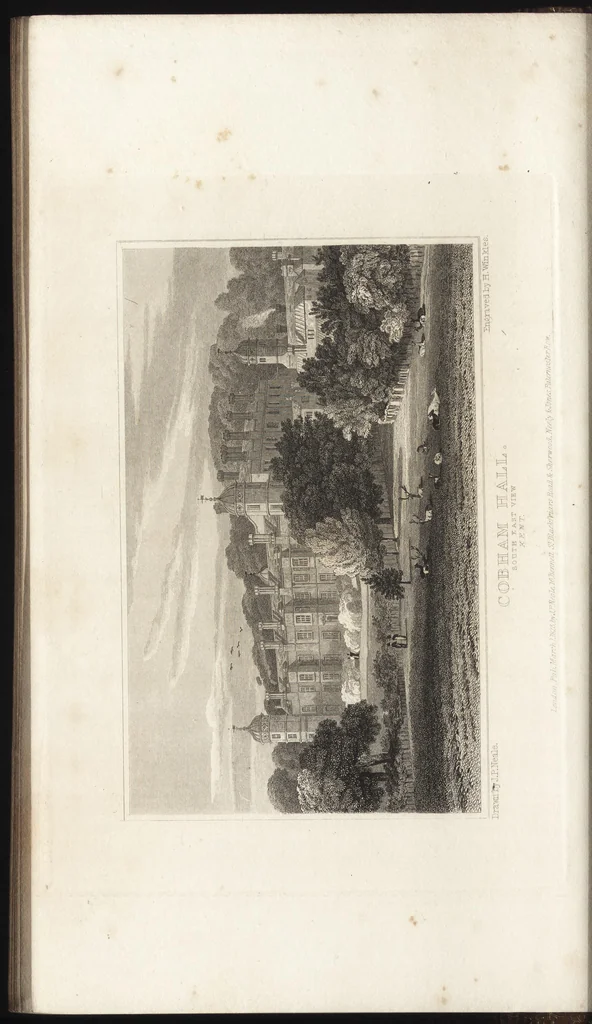 An illustration from Views of the seats of noblemen and gentlemen, in England, Wales, Scotland, and Ireland, 1820, leaf 83