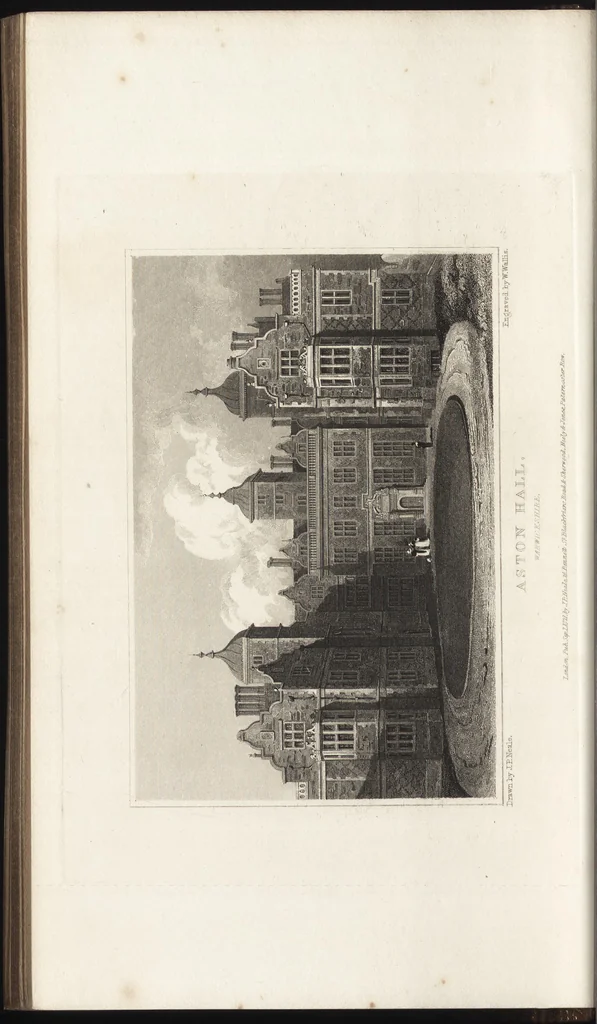An illustration from Views of the seats of noblemen and gentlemen, in England, Wales, Scotland, and Ireland, 1820, leaf 133