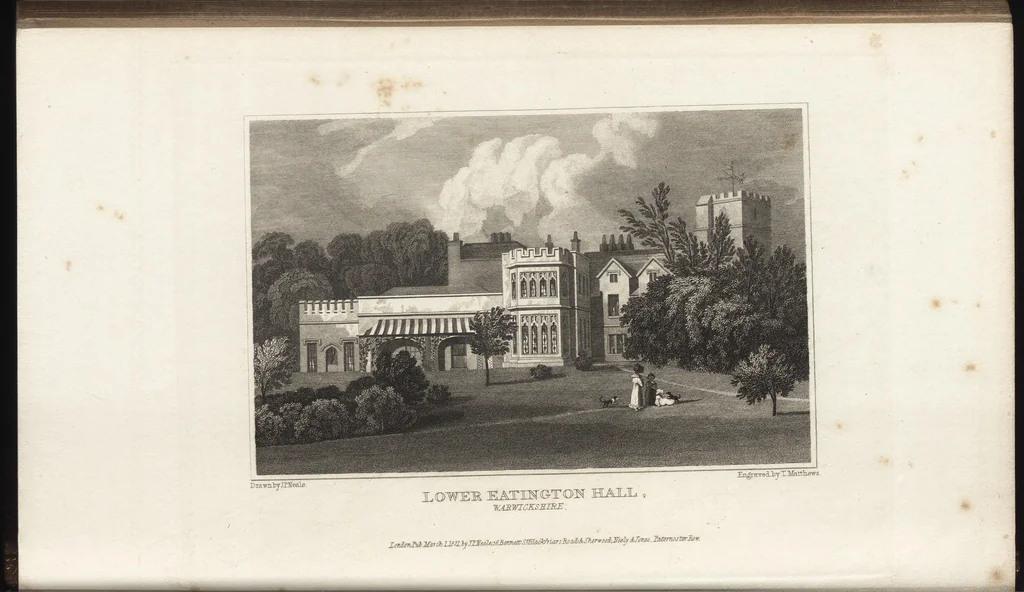An illustration from Views of the seats of noblemen and gentlemen, in England, Wales, Scotland, and Ireland, 1820, leaf 145