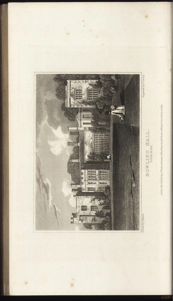 An illustration from Views of the seats of noblemen and gentlemen, in England, Wales, Scotland, and Ireland, 1820, leaf 165