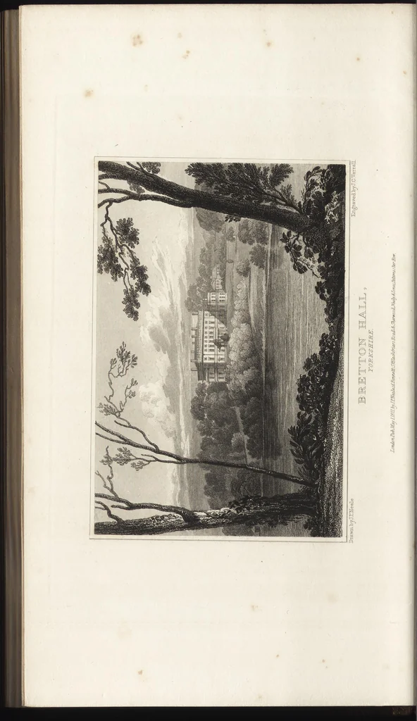 An illustration from Views of the seats of noblemen and gentlemen, in England, Wales, Scotland, and Ireland, 1820, leaf 175