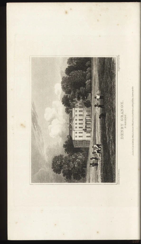 An illustration from Views of the seats of noblemen and gentlemen, in England, Wales, Scotland, and Ireland, 1820, leaf 183