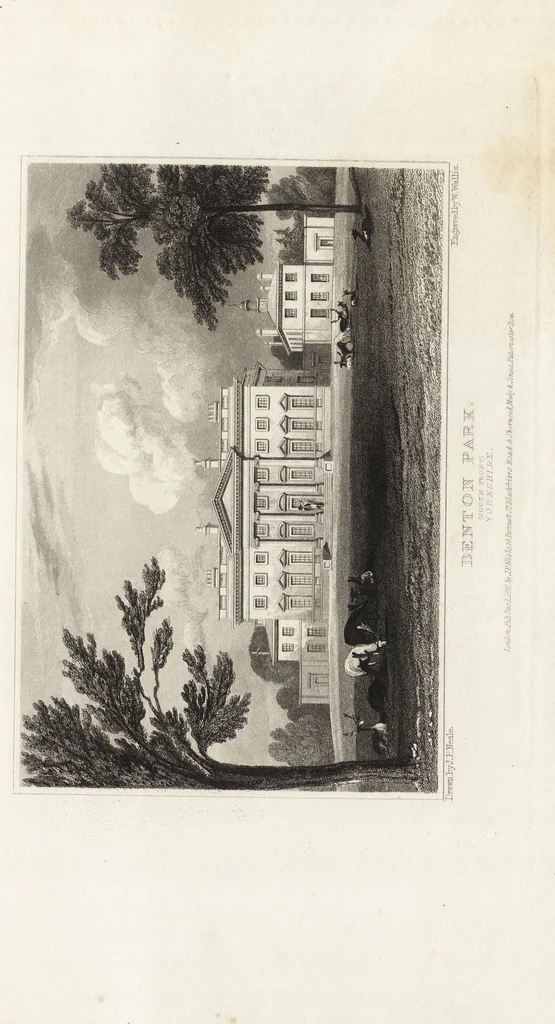 An illustration from Views of the seats of noblemen and gentlemen, in England, Wales, Scotland, and Ireland, 1820, leaf 188