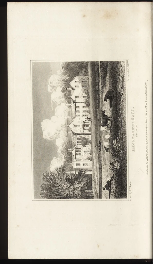 An illustration from Views of the seats of noblemen and gentlemen, in England, Wales, Scotland, and Ireland, 1820, leaf 197