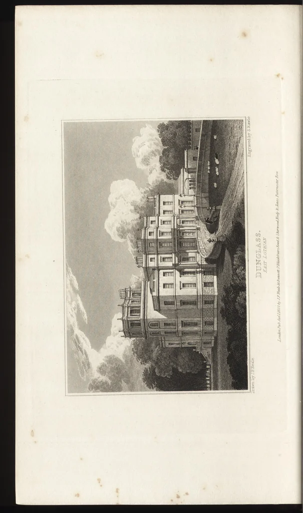 An illustration from Views of the seats of noblemen and gentlemen, in England, Wales, Scotland, and Ireland, 1820, leaf 253