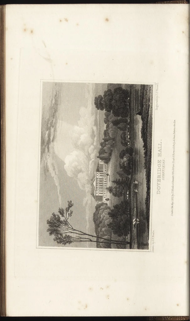 An illustration from Views of the seats of noblemen and gentlemen, in England, Wales, Scotland, and Ireland, 1820, leaf 27
