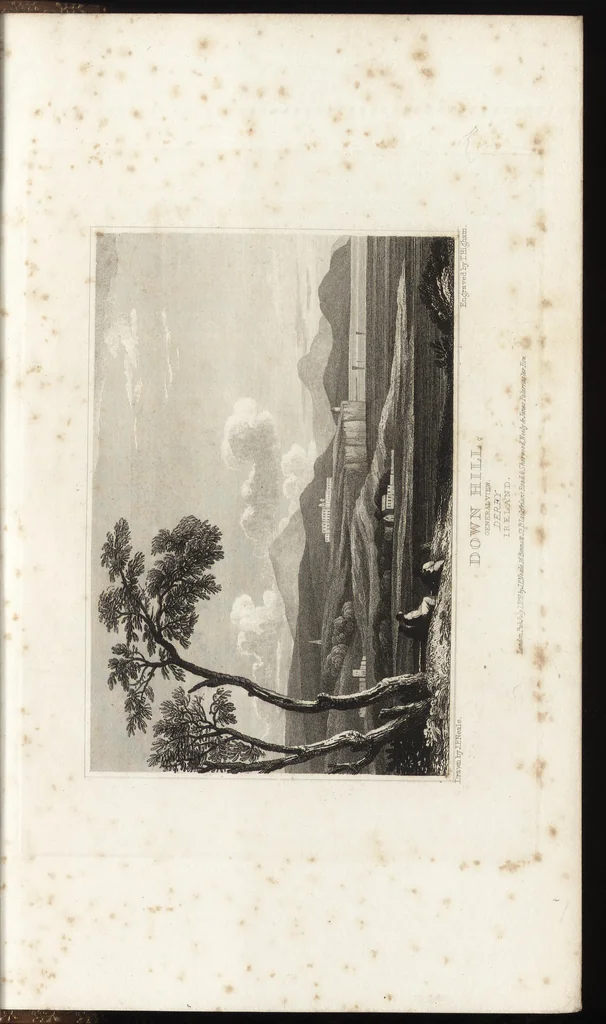 An illustration from Views of the seats of noblemen and gentlemen, in England, Wales, Scotland, and Ireland, 1820, leaf 284