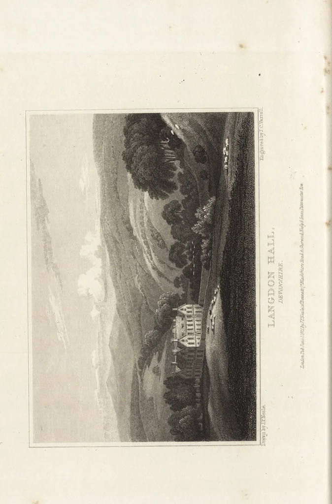 An illustration from Views of the seats of noblemen and gentlemen, in England, Wales, Scotland, and Ireland, 1820, leaf 31