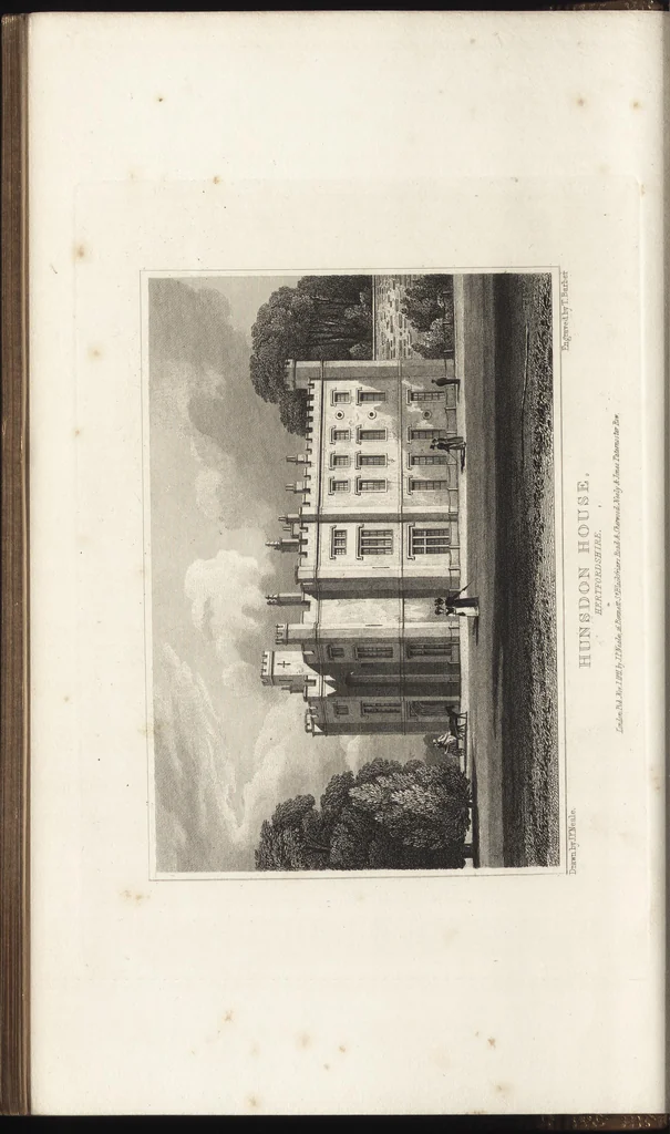 An illustration from Views of the seats of noblemen and gentlemen, in England, Wales, Scotland, and Ireland, 1820, leaf 43