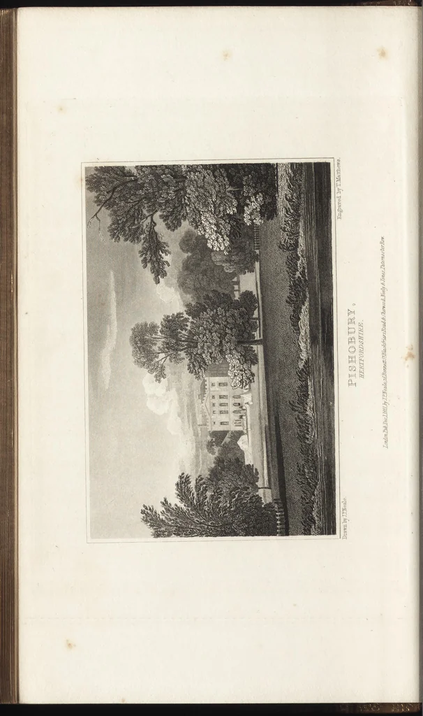An illustration from Views of the seats of noblemen and gentlemen, in England, Wales, Scotland, and Ireland, 1820, leaf 47