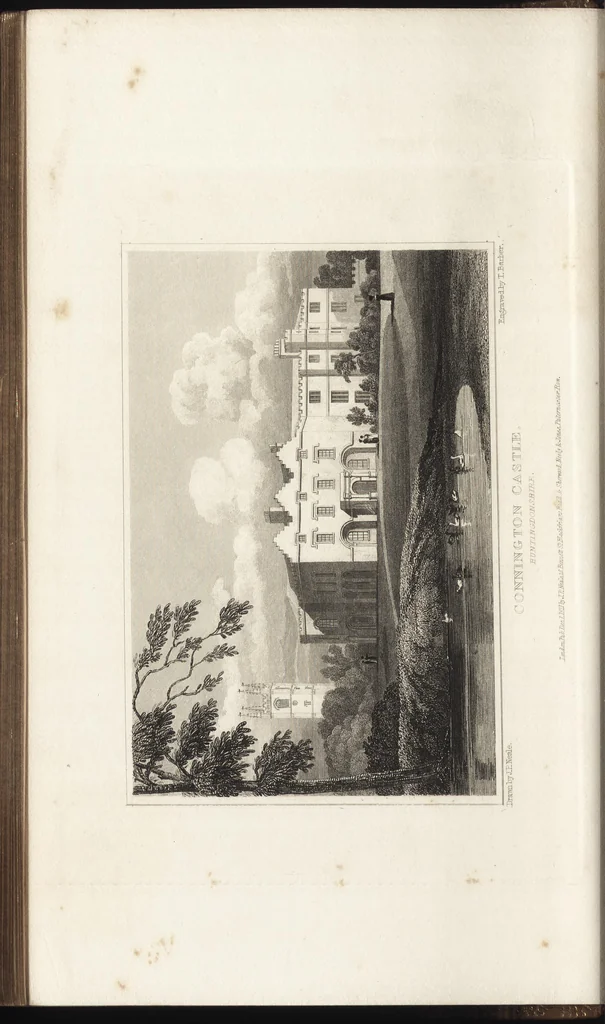 An illustration from Views of the seats of noblemen and gentlemen, in England, Wales, Scotland, and Ireland, 1820, leaf 51