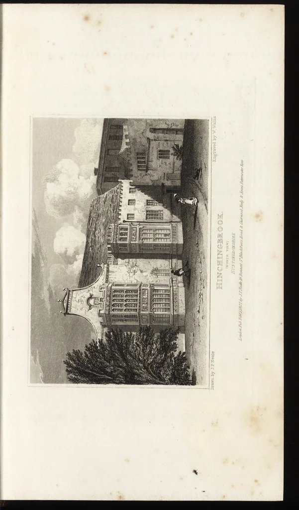 An illustration from Views of the seats of noblemen and gentlemen, in England, Wales, Scotland, and Ireland, 1820, leaf 56