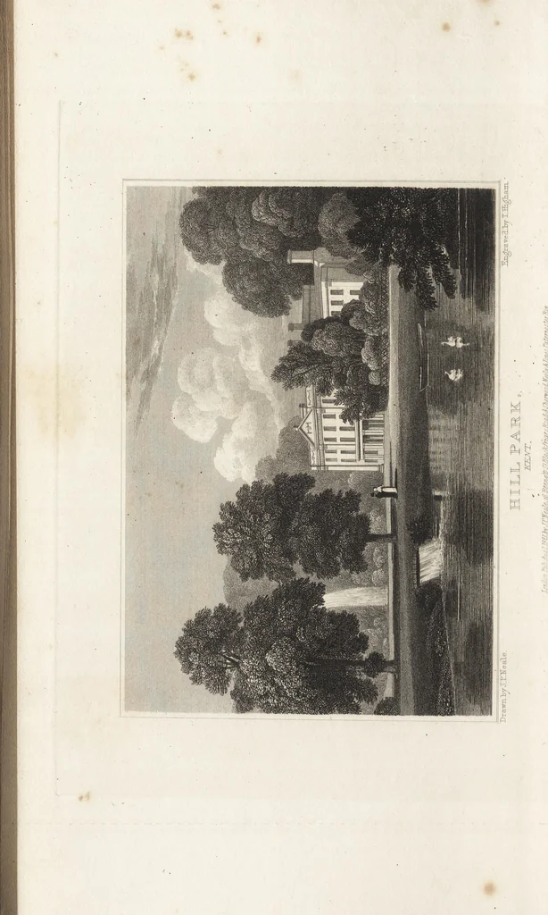 An illustration from Views of the seats of noblemen and gentlemen, in England, Wales, Scotland, and Ireland, 1820, leaf 69