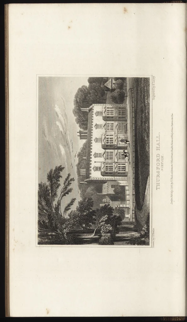 An illustration from Views of the seats of noblemen and gentlemen, in England, Wales, Scotland, and Ireland, 1820, leaf 81