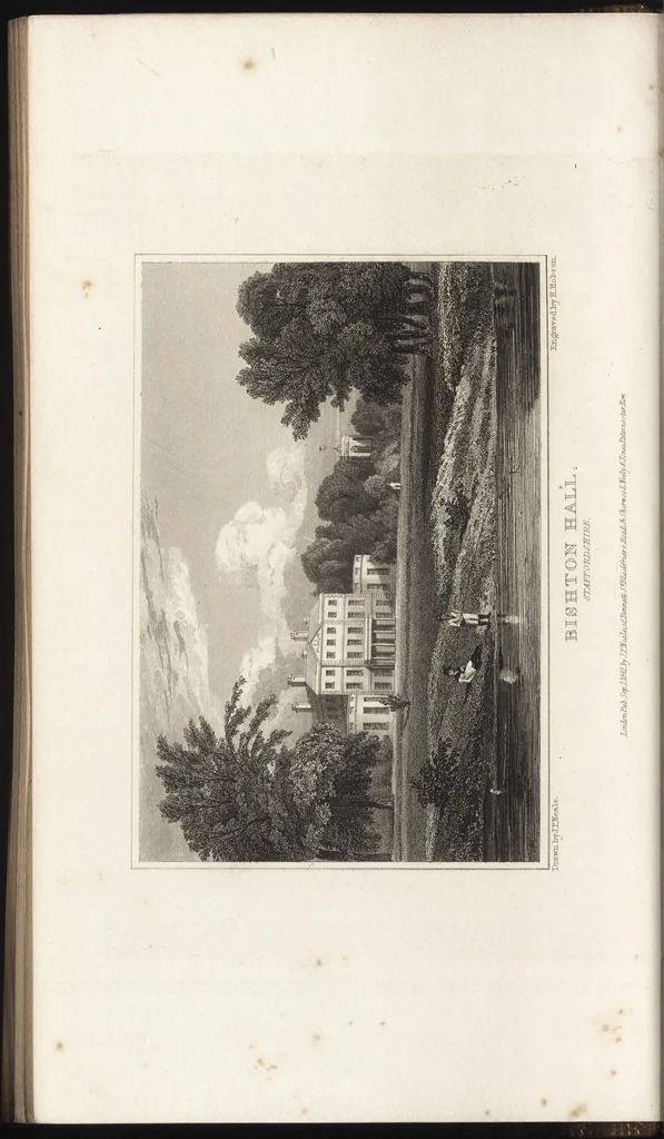 An illustration from Views of the seats of noblemen and gentlemen, in England, Wales, Scotland, and Ireland, 1820, leaf 97
