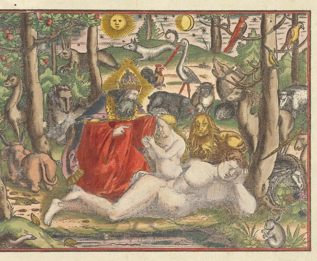 An illustration from Historiæ animalivm ..., 1551, leaf 1156