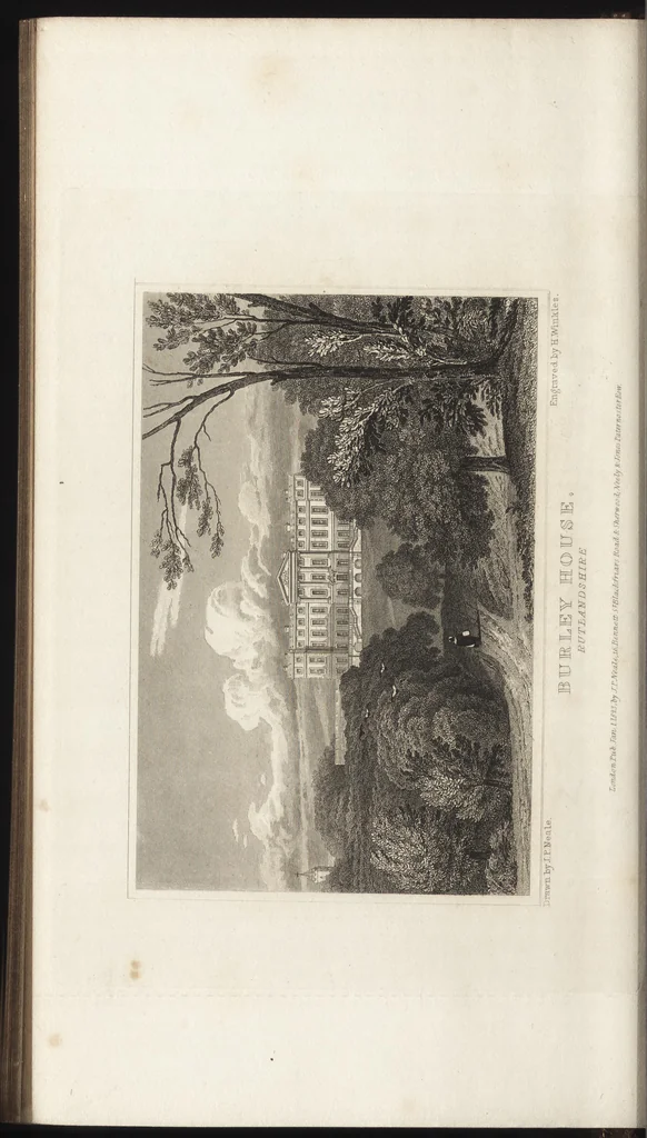 An illustration from Views of the seats of noblemen and gentlemen, in England, Wales, Scotland, and Ireland, 1820, leaf 119
