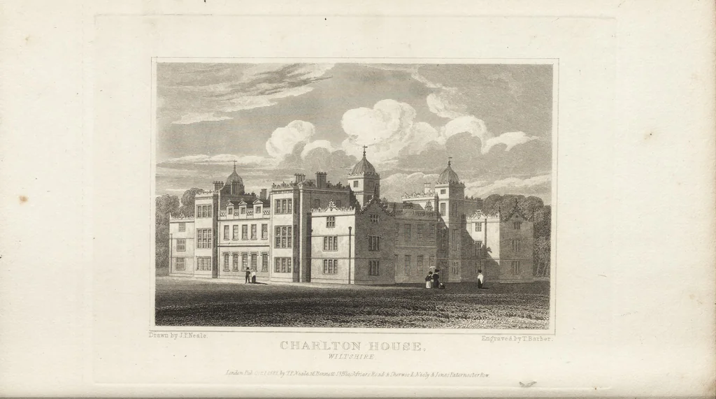 An illustration from Views of the seats of noblemen and gentlemen, in England, Wales, Scotland, and Ireland, 1820, leaf 149