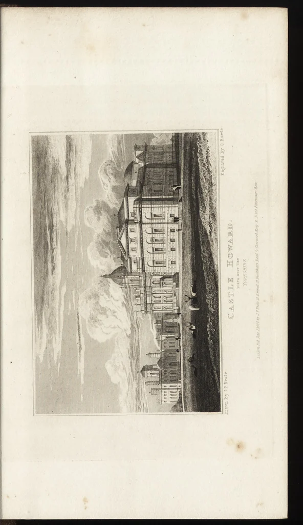 An illustration from Views of the seats of noblemen and gentlemen, in England, Wales, Scotland, and Ireland, 1820, leaf 184